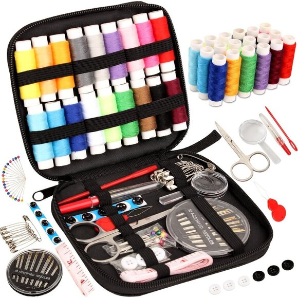 Other - Sewing Kit Basic, Needle and Thread Kit with Sewing Supplies and Accessories for